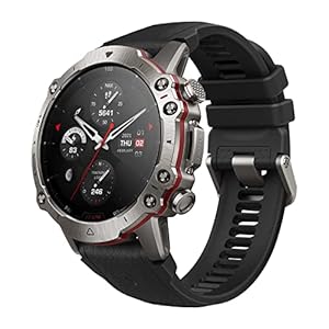 Amazfit Falcon Premium Smart Watch 49mm, Dual-Band GPS & 6 Satellite Positioning, AI Fitness Coach, Titanium Body, 14 Days Battery Life, 200m Water-Resistance, 150+ Sports Modes, for Android iPhone