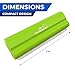 EasyGroomer Deshedding Brush for Dogs Cats | Lime Green | Undercoat Tool for Large and Small Pets | Comb Removes Loose Dirt, Hair and Fur | Perfect Clean for Short and Long Hair Grooming Shedding