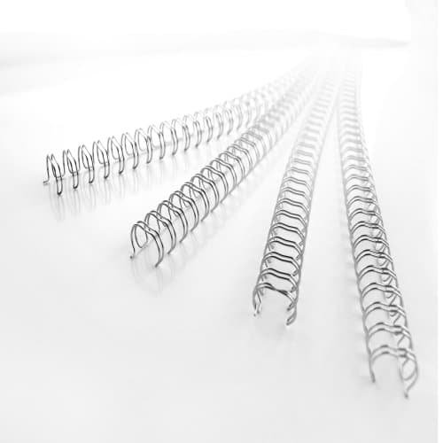 GBC Dorsi metallici 34 anelli 11mm 250pz - Nero