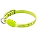 Hund und günstig Kaufen-KOSKILL Leuchthalsband Hund Wiederaufladbare USB LED Hundehalsband Wasserdichtes Leuchtendes Hunde Halsband Einstellbare Super Helle für Kleine Hunde (Grün, S)