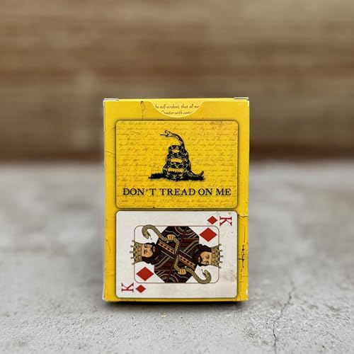 Baraja de Poker History America Don’t Tread On Me miniatura 5