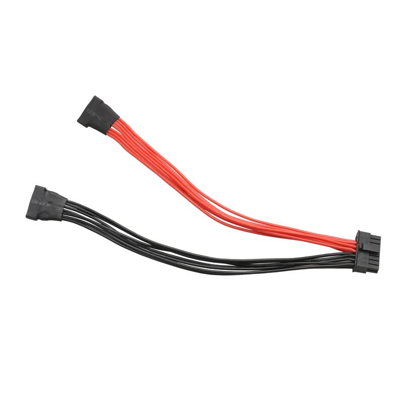 GreeSafety Accesorios para Drones 1PC 16 Agujeros 12S Hembra a 6S Conector Macho Cargador Lipo batería Equilibrio línea Cable Adaptador de Carga Cable de Enchufe for RC Planta UAV