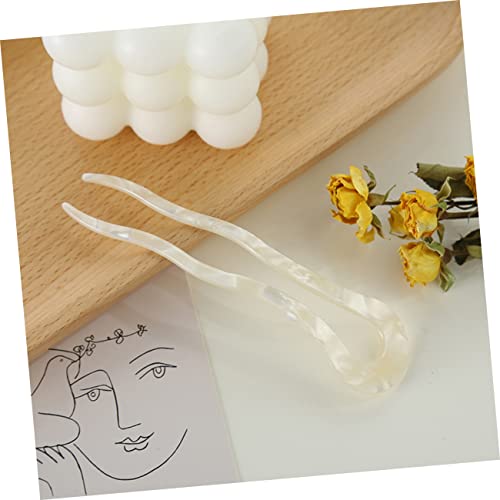 Épingles à cheveux U wavy pour chignon stable et confortable
