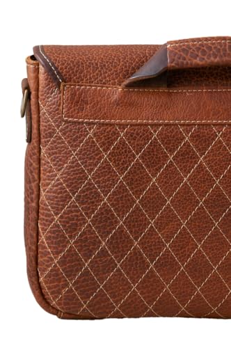 IZAC & DAUD Vintage Genuine Leather Mens Briefcase Laptop Messenger bag best computer satchel Handmade Bags for men and women3