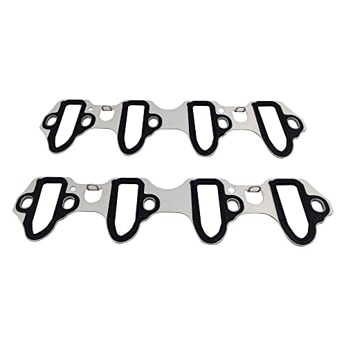 Image of Partsflow Intake Manifold Gasket For Buick Rainier For Cadillac Escalade ESV For Cadillac Escalade EXT For Cadillac Escalade For Chevrolet Colorado For Chevy SSR For Chevy Tahoe 4.8L,5.3L,6.0L,6.2L