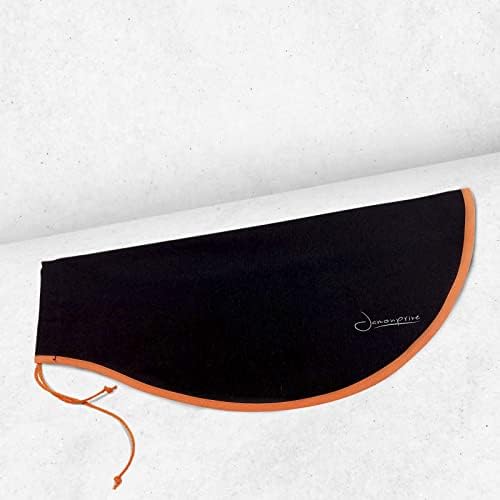 Ham Cover Black with Orange Border Jamonprive - Ideal for Protecting Spanish Serrano Ham, Iberico Ham and Italian Prosciutto