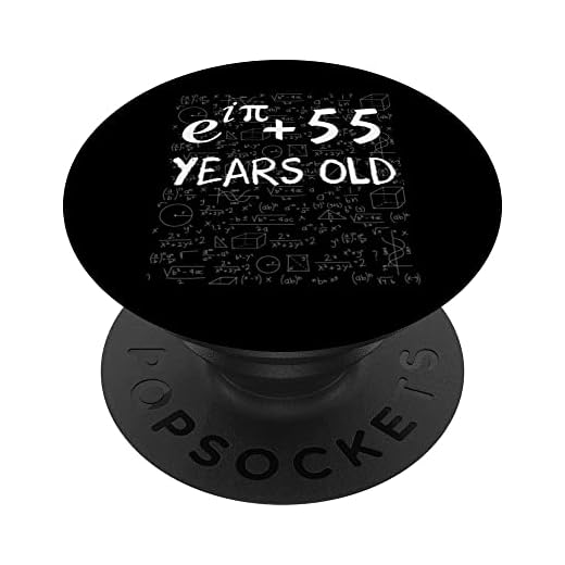 54 cumpleaños regalo Identidad de Euler matemático 54 años PopSockets PopGrip Intercambiable