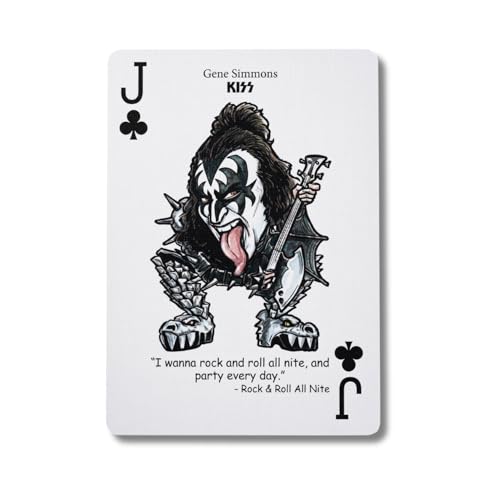 HeroDecks - Baraja de Cartas Póker Rock 'n Roll miniatura 5