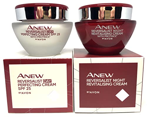 Avon Anew Reversalist SPF25 + Day - Set de crema de noche