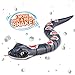Robo Alive Slithering Snake Series 2 Grey by ZURU Battery-Powered Robotic Light Up Reptile Toy That Moves (Grey)
