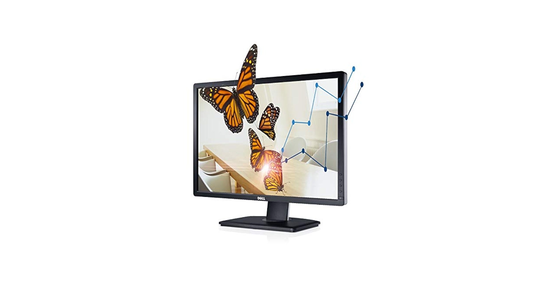 DELL U2412M 24インチIPS液晶 16:10 2台セット DELL Dell モニター 24インチ U2412M IPSパネル 1920x1200 16:10