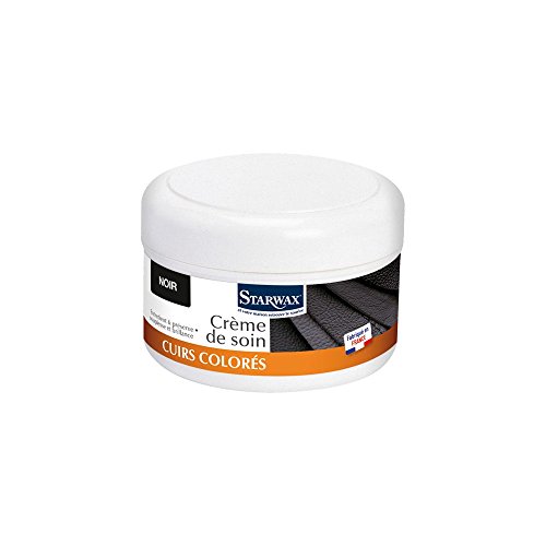 Crème nourrissante cuir noir 150 mL : soin rénovateur chaussures et maroquinerie
