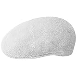 Schweißband aus 100% Nylon Kangol Headwear Herren Bermuda 504 Schirmmütze, Weiß (White), (Herstellergröße: Small)