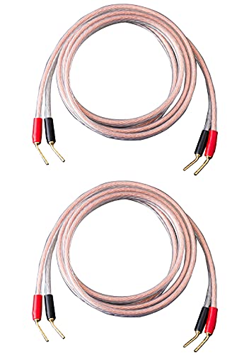 Cable de altavoz contra pérdidas de señal con conectores de pin a pin