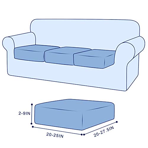 Subrtex PZDZT10330 Spandex Elastic Pu Leather Couch Stretch Water-Proof Patio Durable Cushion Slipcovers Furniture Protector Slip Cover thumb #1