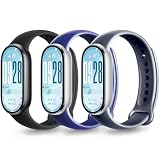 BABEJIA Cinturini Compatibile con Xiaomi Smart Band 10/9/8, 3 Pezzi