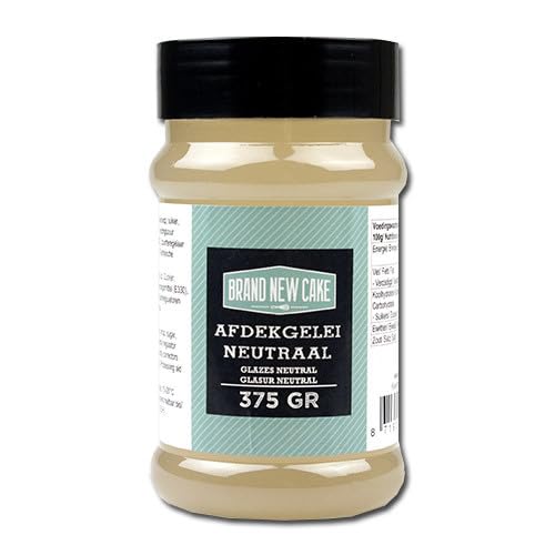 BrandNewCake® Gelatina de Cobertura Superbrillante Neutra 375gr - Ideal para Repostería