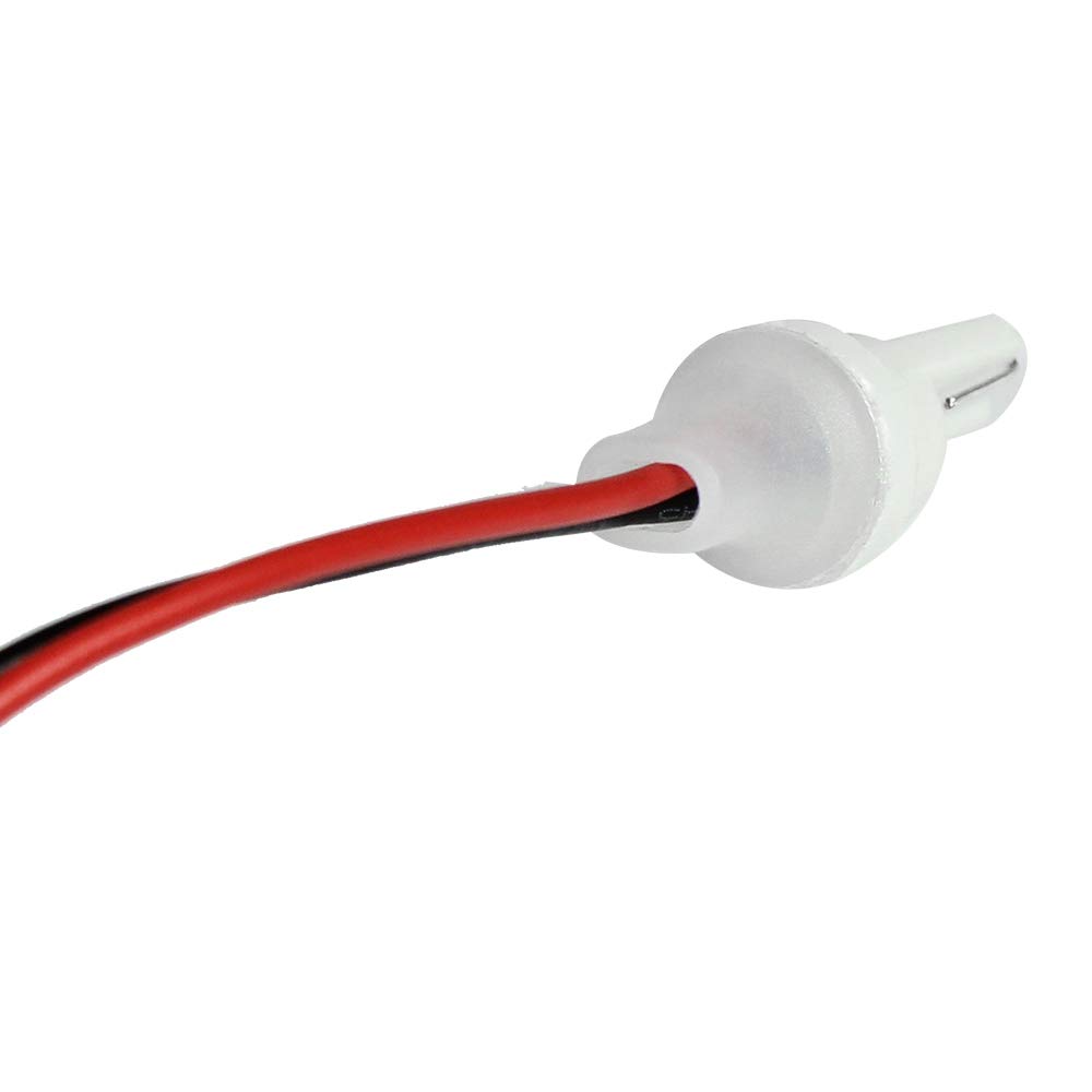 VGOL T10 Stecker Verlängerung 6er Set - Kabeladapter Für Auto Beleuchtung