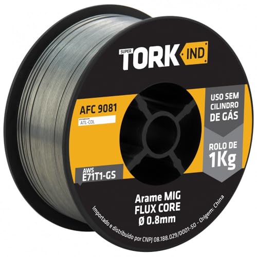 SUPER TORK, Combo Maquina Solda Mig Sem Gas Tig Kab 140 Bivolt + Máscara