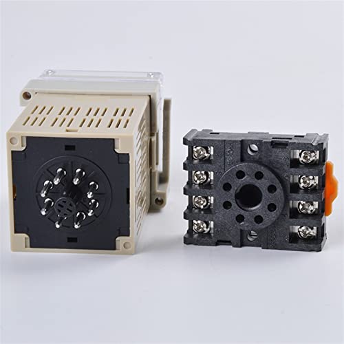 Minuterie DH48S-2Z 12V à double contact pour une programmation temporelle exacte - 3