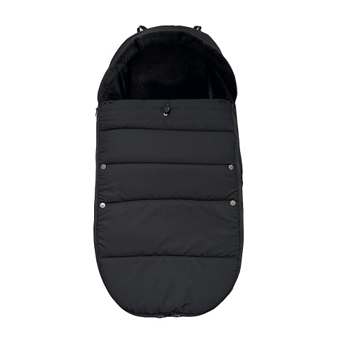 Feliliber Stroller accessories winter footmuff compatible with Bugaboo Butterfly stroller, warm Socks for Bugaboo Bee stroller, rainproof fabric (Black)