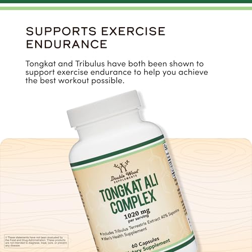 Image of Tongkat Ali 1,020mg, 200:1, Hormone Support For Men + Women, 60 Capsules