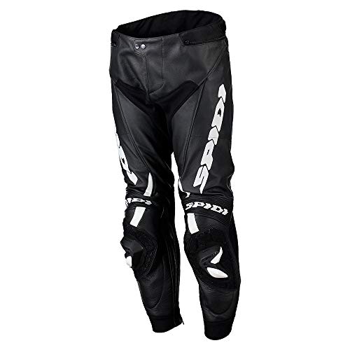 SPIDI RR Pro 2 Motorrad Lederhose, schwarz/weiß, 58
