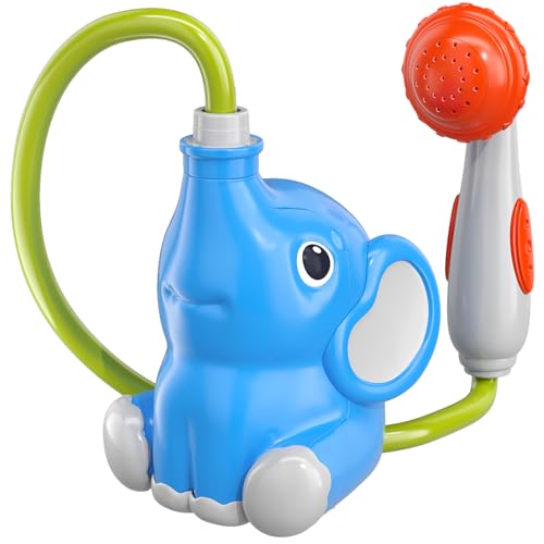 TEMI Kids Shower with Toddler Shower Head - Bath Toys for Infants - Baby Bath Shower, Toddler Bath Time, Bath Accessories for Kids, Water Toys for Toddlers 3,Baby Gifts for Boys Girls
