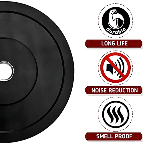 Image of BULLAR Rubber Home Gym Set with 3Ft Curl (23mm) 5Ft Straight Rod, Pair of Dumbbell Rods, Rubber Weight Plates Combo, Gym Equipment for Workout Fitness Exercise Kit (10 kg Rubber Home Gym Set)