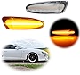 KENRTIR Clear Lens Amber LED Lamp Compatible with 1997 1998 Toyota SUPRA MK.4 & 2000-2005 Toyota Celica Front Corner Fender Side Marker Light