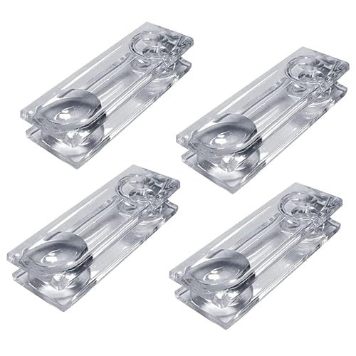 Generisch Peso del cable ciego – 4 x peso de cable de cierre transparente Nob | Moderno tirador de cuerda colgante cortinas tensor de seguridad para sala de conferencias, sala de estar