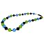 Blue/Black/Green With Knots
