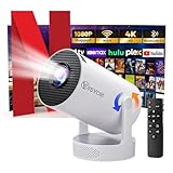 Visyon HY300 Ultra 2026 | 1080P Full HD WiFi Projector with Android 14.0 – 12000 Lumens Portable Home Theater & Outdoor Movie Projector | Screen Mirroring for iOS/Android | Gaming & HDMI Compatible