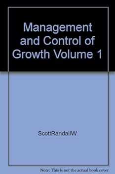 Paperback Management and Control of Growth: Issues - Techniques - Problems - Trends. Volume 1. Book