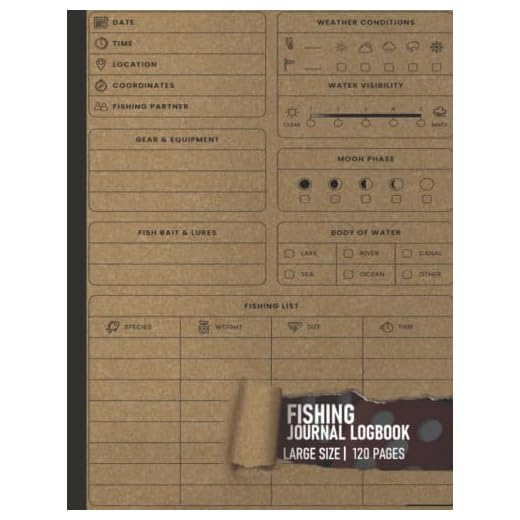 Fishing Journal Log Book: Angling Log Book To Observe And Record Fish Catches