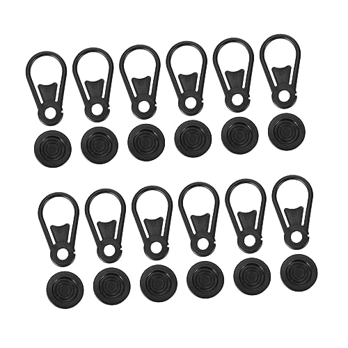 Clips pour auvent à fixation facile sans perçage NUOBESTY pour un maintien robuste x20