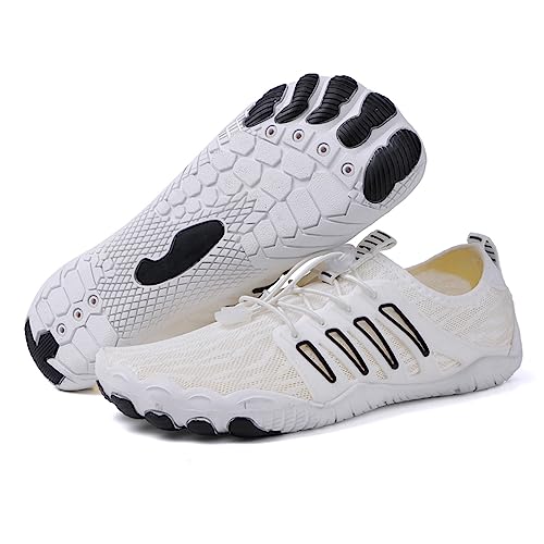 Aonetiger Zapatos De Agua Hombre Mujer Barefoot Zapatillas De Deportes Acuaticos Transpirable Ligeras Secado Rápido Descalzos Trail Calzado Para Fitness Playa Vela Snorkel 818 Negro Blanco,38eu Aonetiger Zapatos De Agua Hombre Mujer Barefoot Zapatillas De Deportes Acuaticos Transpirable Ligeras Secado Rápido Descalzos Trail Calzado Para Fitness Playa Vela Snorkel 818 Negro Blanco,38eu