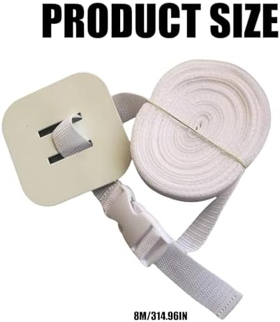 Baby Crib Nonslip Anchoring Adjustable Straps for Bed Rails Premium Nylon Accessories Easy to Use Adjustable Crib Strap - 3