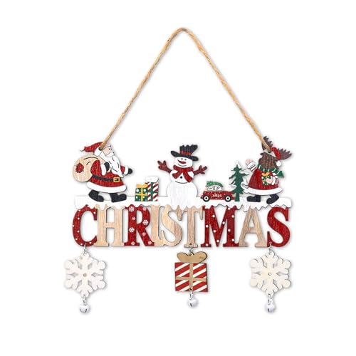 Weihnachtsdeko Tür Deko Weihnachten,Holz Schriftzug Christmas Door...