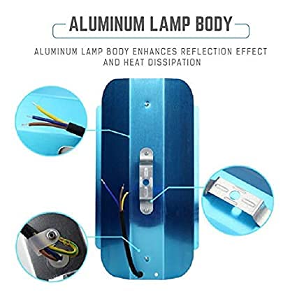 Image of MLD BL2583 Multicolor 30W Automatic Colour Changing Light (Red, Green, Blue) Waterproof LED Tungstun Loding RGB Flood Lights | Pack of 4