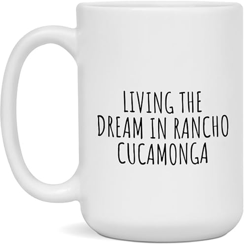 Rancho Cucamonga Coffee Mug 15oz White