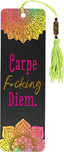 Carpe F*Cking Diem Beaded Bookmark #TOP12