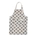 Tongliang, grembiule da cucina con tasche, regolabile, in cotone, con albero, stampato, bavaglini per cottura a casa, grigliate, pulizia della casa, # 1