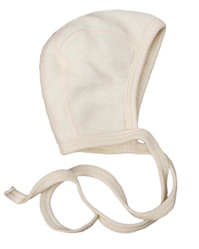 Image of Natural Soft Fleece Baby Bonnet