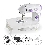 電動ミシン ポータブル 家庭用ミシン 2段階スピード ミニミシン 軽量 小型 充実な付属品 コンパクトダブルスレッド ミシン フットコントローラー 電気スタンド 用 初心者 簡単操作 日本語説明書付き (パープル,19x10.9x10 cm) 電動ミシン ポータブル 家庭用ミシン 2段階スピード ミニミシン 軽量 小型 充実な付属品 コンパクトダブルスレッド ミシン フットコントローラー 電気スタンド 用 初心者 簡単操作 日本語説明書付き (パープル,19x10.9x10 cm)