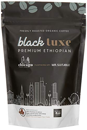 Chicago French Press - Black Tuxe Whole Bean Coffee