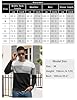 iClosam Mens Stripe Jumpers Men’s Crew Neck Knitted Jumper Winter Warm Mens Sweater Long Sleeve Ribbed Pullover Men Long Sleeve Sweaters,Black,3XL #5