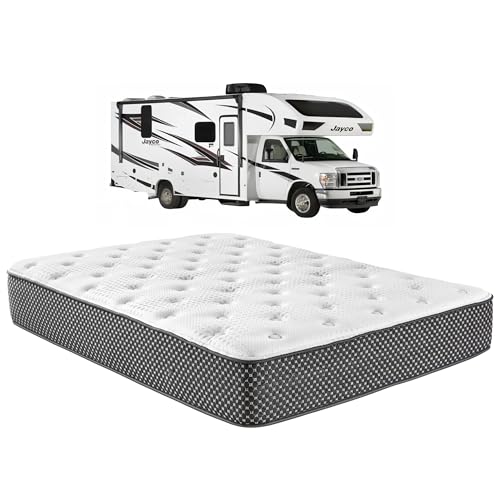 10 Picks for the Best Rv Mattress King: Comfort on the Road 5 RV Mattress Solutions WanderRest Cool Hybrid 12' RV Mattress with Cooling Gel Memory Foam (RV King-70x80) Plush-Medium