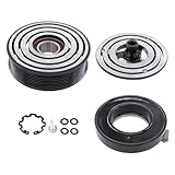ApplianPar AC A/C Compressor Clutch Assembly Kit for F-250 F-350 F-450 F-550 Super Duty 7.3L 1999 2000 2001 2002 2003