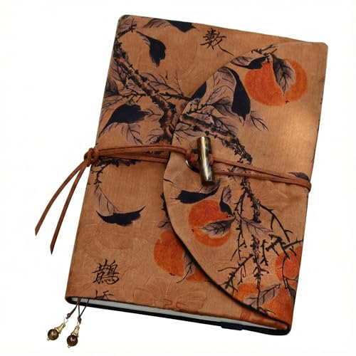 Pochette de livre en soie de style calligraphie patrimoine étui haut de gamme pour Bible A5